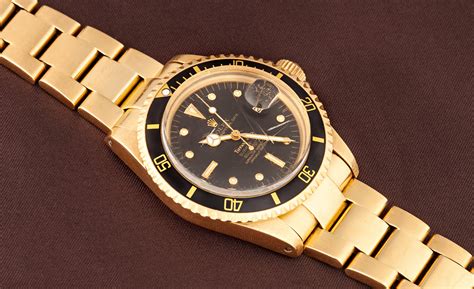 Rolex gold submariner for sale